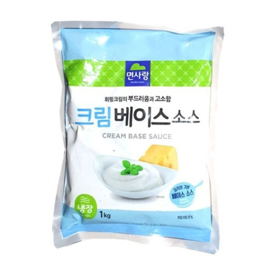 면사랑) 크림베이스소스 1kg